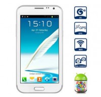 Note ll    Android 4.2 3G Smartphone 5.5 inch IPS Screen Cuatro Nucleos 1GB RAM 4GB ROM Dual Cameras (White)